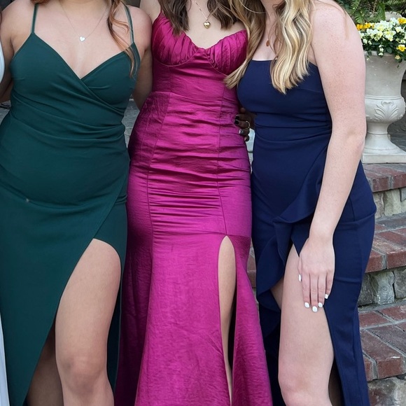 Beautiful Selfie Leslie pink Prom dress - Picture 5 of 10